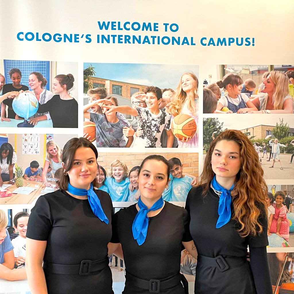 Agora Messeservice bei der Eröffnungsfeier der Cologne International School